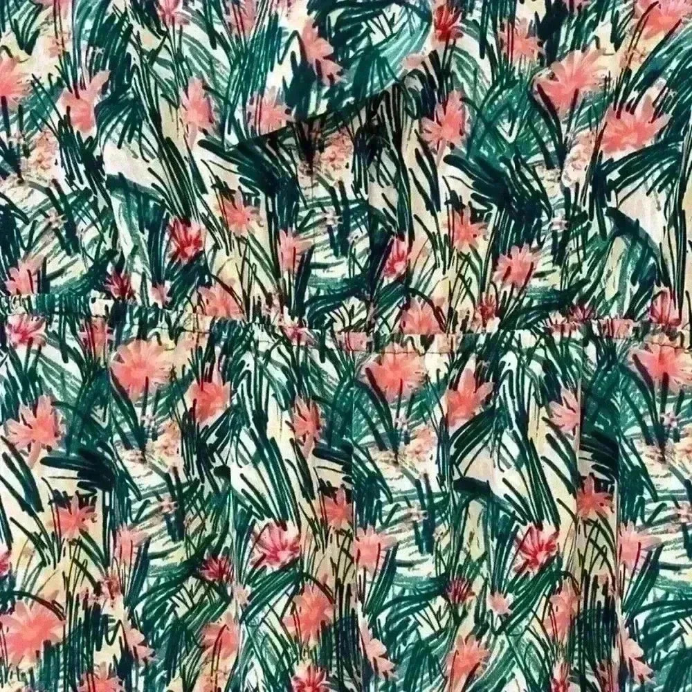 Aritzia Sunday Best Veronica Dress Green Yellow  Long Sleeve Neck Tie Size M - Picture 4 of 14